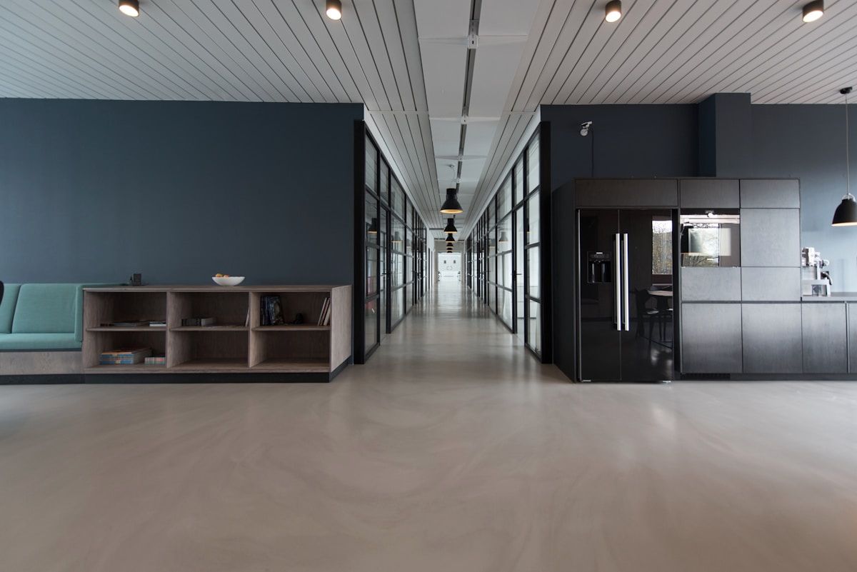 Modern corporate office interior